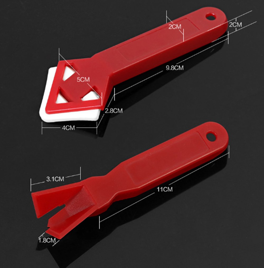 GOOCHAN 2-Piece Caulking Tool Kits,Caulking Smoother and Remover