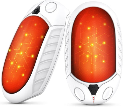 Classic Hand Warmers Rechargeable 2 Pack, AI Temperature Control Pocket Size Electric Handwarmers, Quick Charge Portable Hand Warmer Great Gift for Christmas Outdoors, Hunting, Golf, Camping