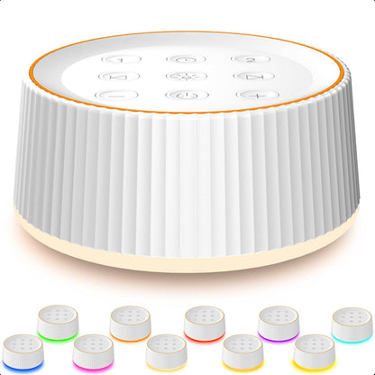 White Noise Machine with Night Light for Sleeping