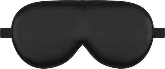Sleep Mask for Side Sleeper Women Men, Eye Mask for Sleeping Light Blocking, 3D Contoured Cup Sleeping Mask, Soft Breathable Sleep Eye Mask with Adjustable Elastic Strap for Travel (Black01)