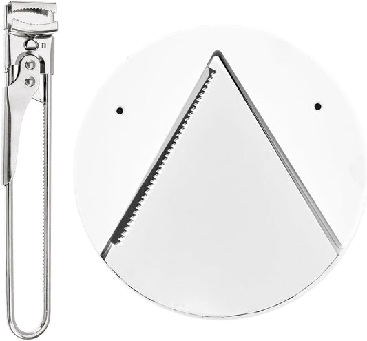 Under Cabinet Jar Opener, Bottle Openers for Seniors, Comes with 1 Stainless Steel Jar Lid Opener, Easy to Grip, Easily Twists off Lids of Any Size, Essential Kitchen Gadgets for Home Help