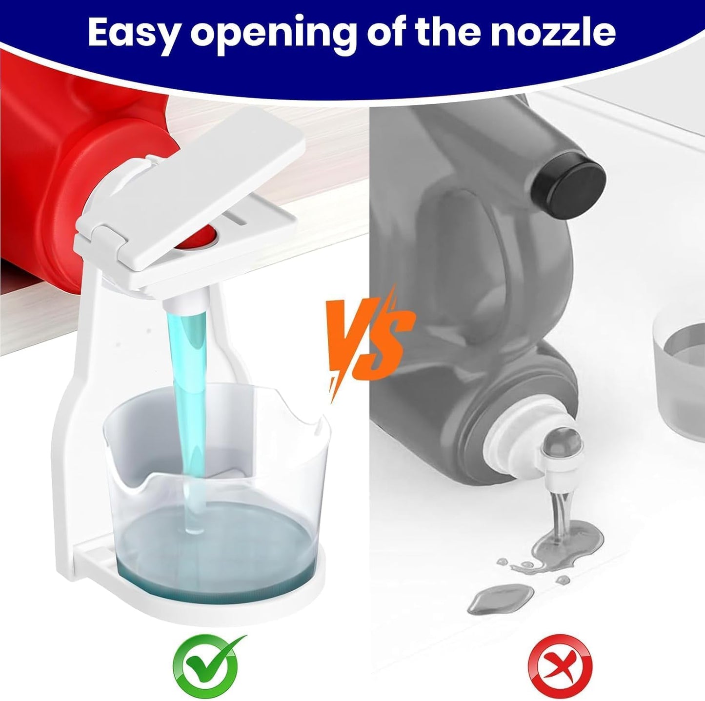 Laundry Detergent Cup Holder, 2 Pack Detergent Holder and Drip Catcher Tray | Reusable drip catcher and cup storage station keeps detergent cups organized and helps reduce sticky messes in laundry rooms.