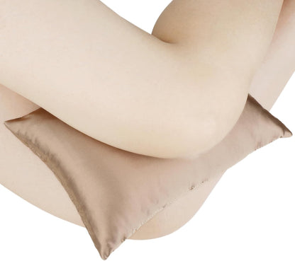 Comfortable Padding Knee Pillow for Side Sleepers Leg Support Pillows Hip Replacement Back Pain Relief Pressure off After Surgery between Thighs Joints Side Sleeping Men Women, Painting Flower