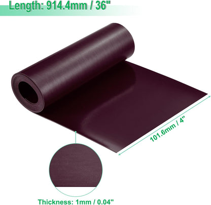 PATIKIL 40" x 4" Magnetic Fireplace Draft Stopper, 4 Pcs Fireplace Vent Cover Indoor Chimney Draft Blocker to Block Cold Air Prevent Heat Loss, Black Brown