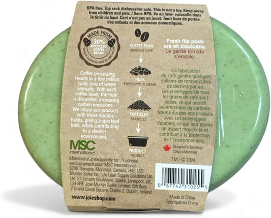 Joie Eco-Friendly Avocado Storage Pod - BPA-Free, Dishwasher Safe, Freshness Keeper for Halves & Wedges