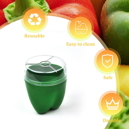 Avocado Storage Containers, Reusable Avocado Keeper for Fridge, Individual Avocado Saver Holder Organizer for Refrigerator to Keep Avocado Fresh