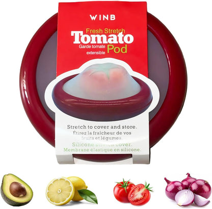 Winb Reusable Fruit and Veggie Savers - Ideal for Avocado Saver, Tomatoes Saver, Apples Saver, Garlic Saver, Onion Saver (Avocado saver-2 Count)