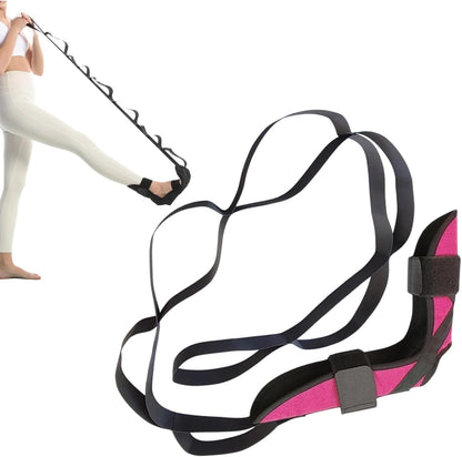 Fitness Foot and Calf Stretcher for Plantar Fasciitis, Achilles Tendonitis, Heel Spurs, Drop Foot, Physiotherapy Stretching Strap Relief, Yoga Leg Stretch Strap for Thigh and Hamstring