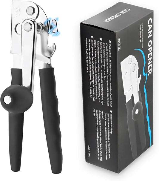 Manual Heavy Duty Crank Commercial Can Opener Cozy Long Handles