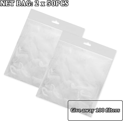 Kitchen Sink Strainer with Filter Mesh Bag, Food Waste Filter Basket, Suction Cup Folding Washing Vegetables and Fruits Drying Bag Holder