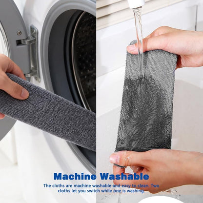 Retractable Gap Dust Cleaner with 2 Microfiber Dusting Cloths Long Handle Cleaning Tools Furniture Cleaning Duster