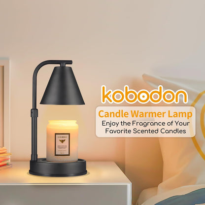 kobodon Candle Warmer Lamp with Timer Dragonfly Electric Candle Lamp Warmer