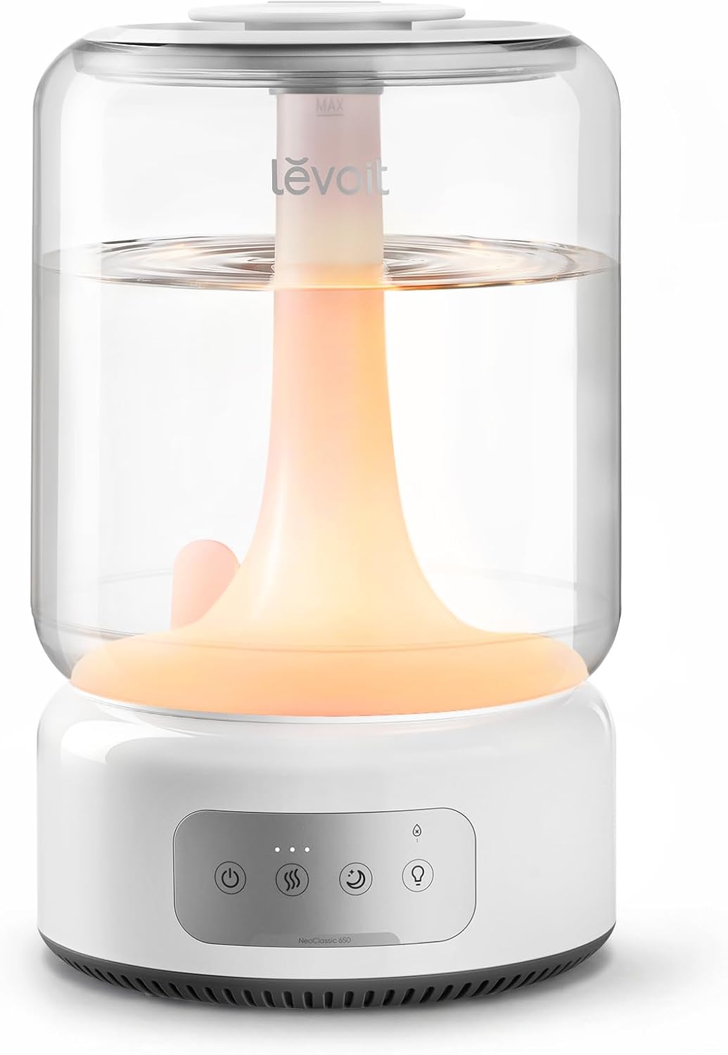 Levoit Humidifiers for Bedroom Large Room, 6L, 60H Runtime, 26dB, Smart App