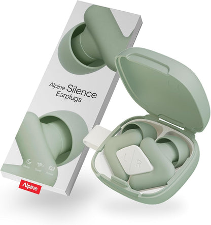 Alpine Silence | Ear Plugs for Noise Reduction, Sleep, Focus, & Travel