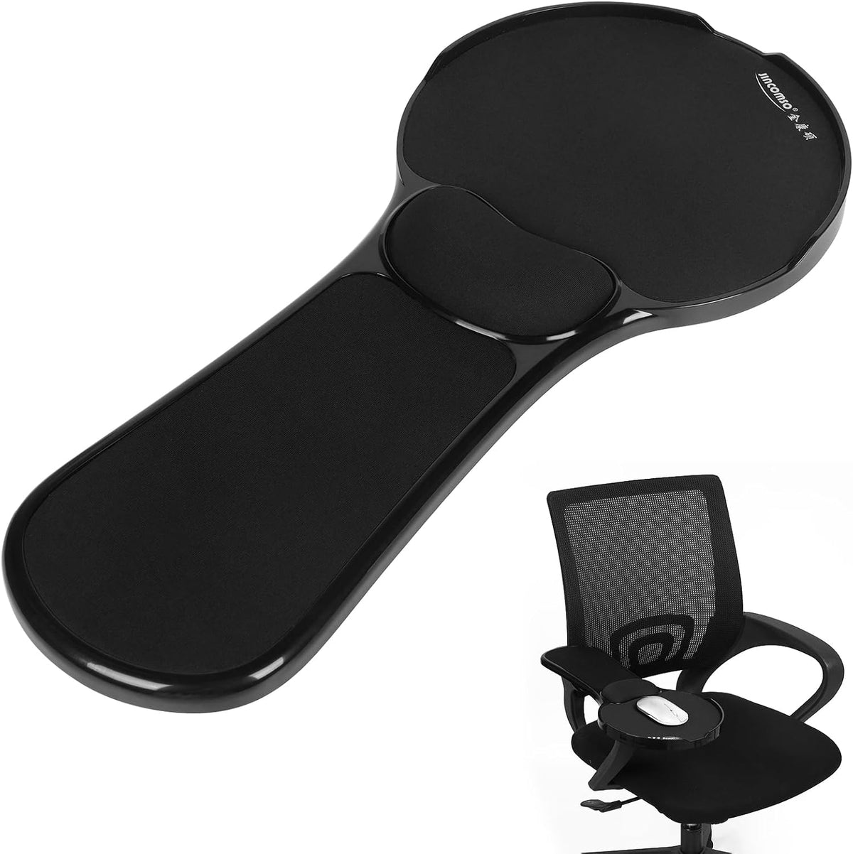 Ergonomic Arm Rest Mouse Pads for Chairs,Mouse pad Chair Attachment