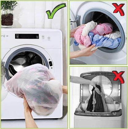 Tenn Well 3Pcs Mesh Laundry Bags For Shoes Sneakers Fits Size 12 | Mesh bags for trainers, tennis shoes, slippers, washing machine safe