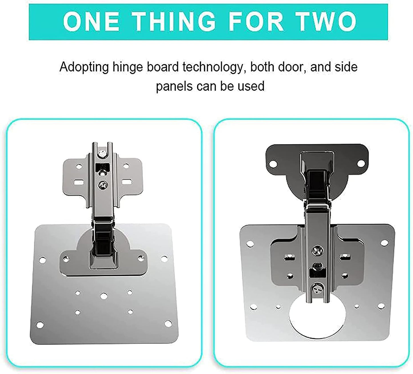 Cabinet Hinges Repair Plate,Stainless Steel Hinge Repair Brackets Kit,Kitchen Cupboard Door Hinge Repair Plate Kit Includes Fixing Screws,Protect Wooden Kitchen Cabinet Door,Furniture(2 PCS)…