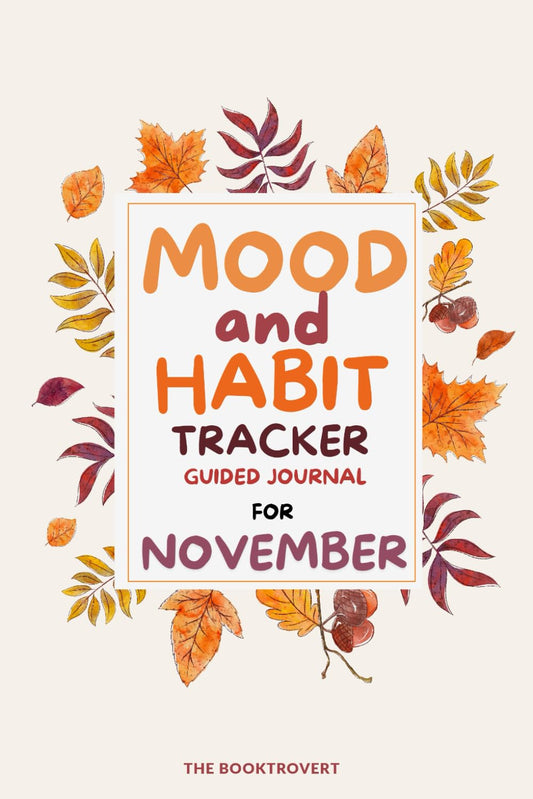 Mood And Habit Tracker: Guided Journal For November