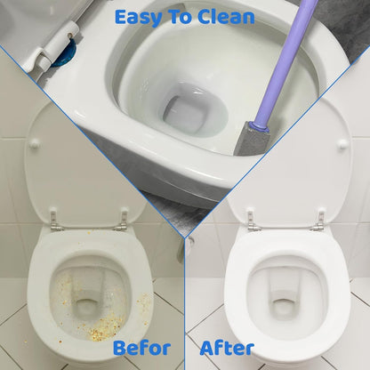 Pumice Stone Toilet Bowl Cleaner for Hard Water Ring & Stains | Removes hard water rings, calcium buildup & rust stains from toilet bowls without scratching porcelain.
