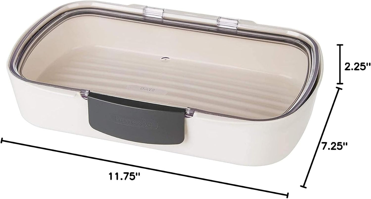 ProKeeper Deli Food Storage Container with Air-Tight Seal and Dry Erase Lid | Ideal for Deli Meats, Cheeses, and Bacon, BPA Free and Dishwasher Safe