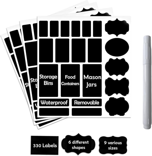Waterproof Labels Stickers for Jars