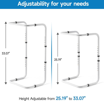 Adjustable Aluminum Alloy Blanket Lifter for Feet, Lightweight and Durable, Easy Assembly, Blanket Lifter for Feet, with Foot Pad Coating, Surgery Recovery