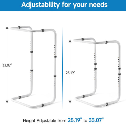 Blanket Lifter for Feet, Sheet Riser Height Adjustable Relieve Pressure Foot Tent Blanket Support Holder for Surgery Recovery with 4 Clips, Adjustable Blanket Support Holder