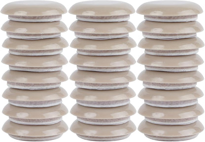 Self-Adhesive Furniture Sliders for Carpets, Furniture Moving Pads (36Pcs) 1-3/4" Furniture Mover Glides, Self Sticks Carpet Furniture Carrier - Move Any Item Quickly and Easily!