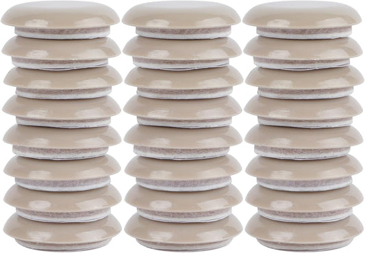 Self-Adhesive Furniture Sliders for Carpets, Furniture Moving Pads (36Pcs) 1-3/4" Furniture Mover Glides, Self Sticks Carpet Furniture Carrier - Move Any Item Quickly and Easily!