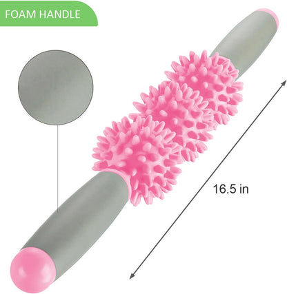 Coolife Fascia Muscle Roller, Cellulite Massager, Fascia Roller Stick