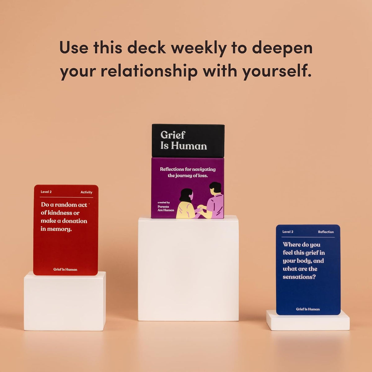 Friends are Human Conversation Cards for Friendship and Bonding, 140 Cards