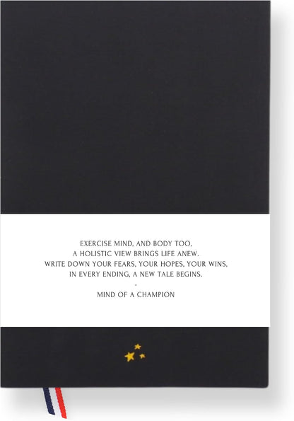 Mind Of A Champion - Self-Mastery & Mindfulness Journal for Men: Daily Guided Prompts for Goal Setting, Productivity, Gratitude, and Personal Growth - Ultimate Men’s Goal Planner & Inspirational Diary