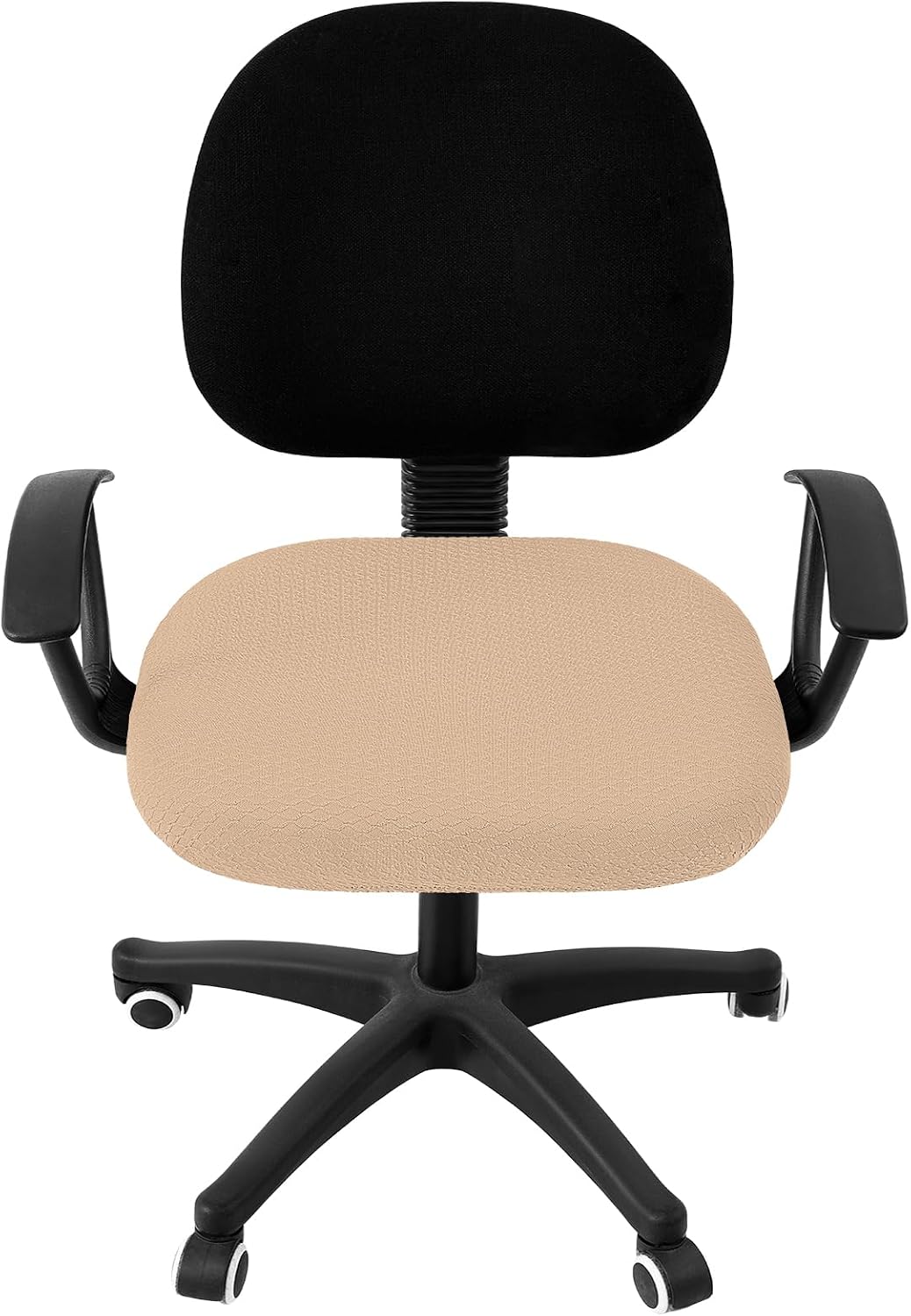 Smiry Office Computer Chair Armrest Covers, 2PCs Anti-dust Arm Rest Pad | Removable Washable Desk Chair Arm Pad Covers, Grey