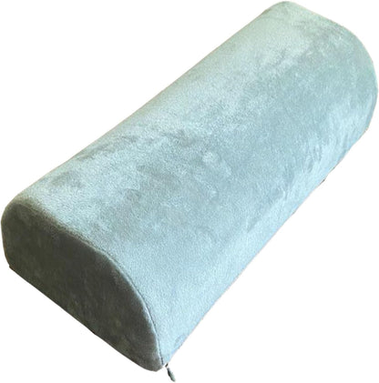 Knee Pillow Half Moon for Back Sleeping, Knee Wedge Pillow for Back Pain,Body Pillow Leg Pillow for Side Sleeping, Knee Bolster Pillow for Legs Support, Half Moon(17,45x18x10cm/18x7x4in)