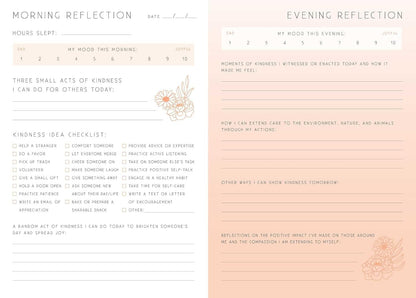 Kindness: A Day and Night Reflection Journal (Inner World)