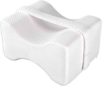 Home & Travel Gear Knee Pillow for Side Sleepers — Memory Foam Leg Pillow with Adjustable Strap | Hip & Lower Back Comfort | Ergonomic Support for Comfortable Positioning | Removable Washable Cover