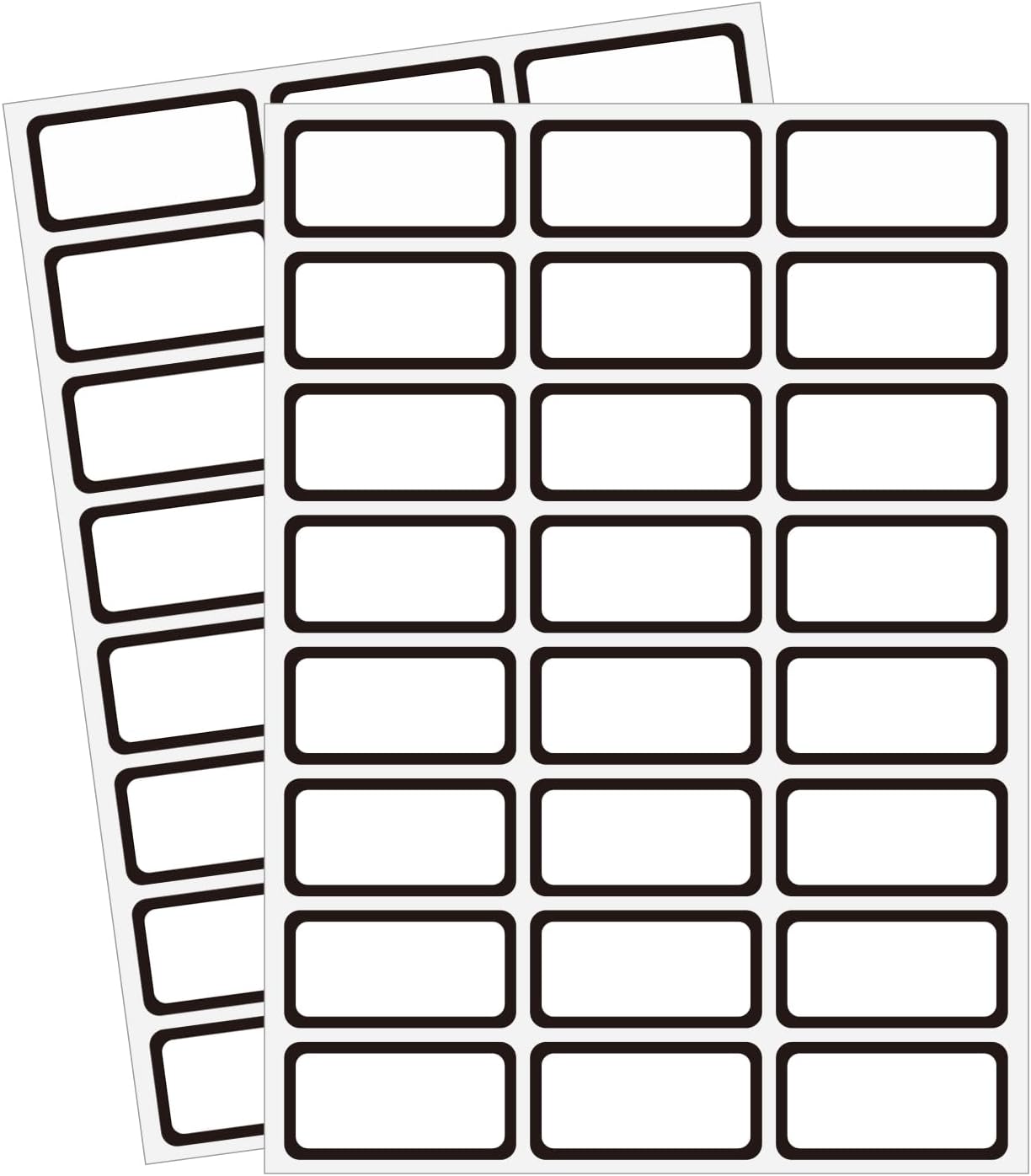 Removable Freezer Labels Stickers, 1 x 3 Inch Blank Removable Freezer Labels Food Storage Stickers, Date Label Waterproof Oil Resistant Easy Clean No Residue- 250 Sheets
