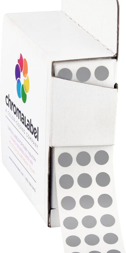Dark Blue, Red & Yellow Dots, 1/4 Inch, 1000/Box Each Color | Writable Semi-Gloss Circle Labels in Dark Blue, Red and Yellow for Offices, Retail and Classrooms. Made in USA - Colors A