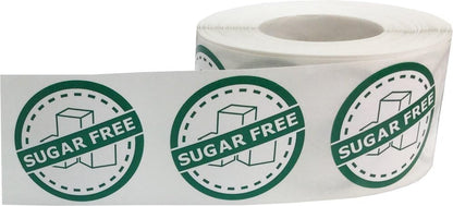 InStockLabels Gluten Free Food Rotation Labels, 1.25 Inch, 500 Stickers | Food safety allergy awareness labels for home meal prep, retail packaging, restaurants, food trucks and storage use