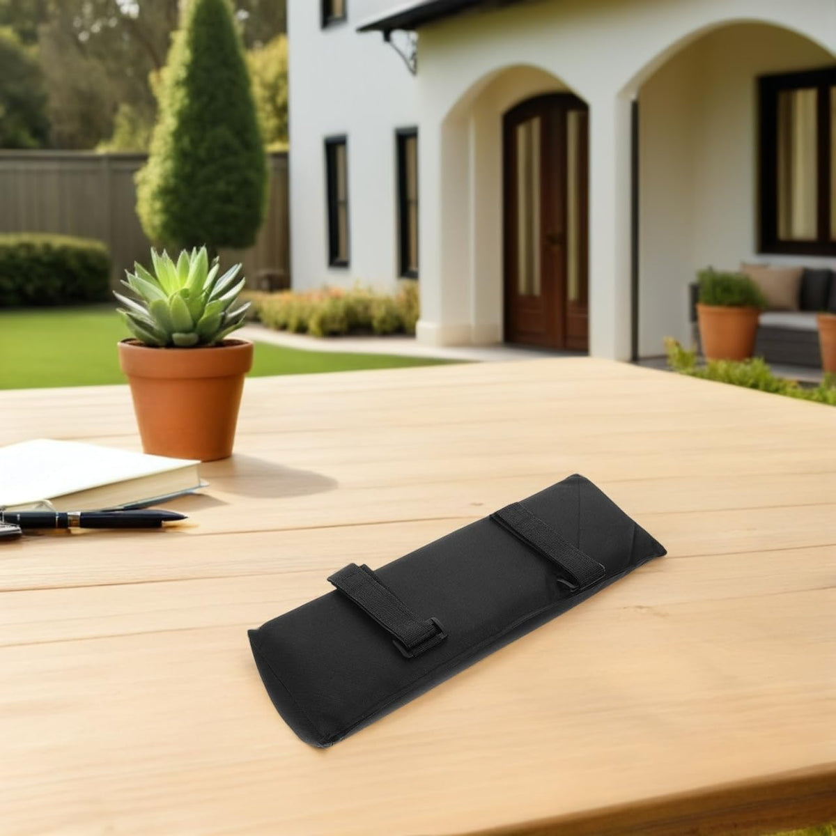 Lurrose Armrest Pad for Outdoor Chairs: Recliner Cushion Replacement for Patio Loungers and Balcony Seating