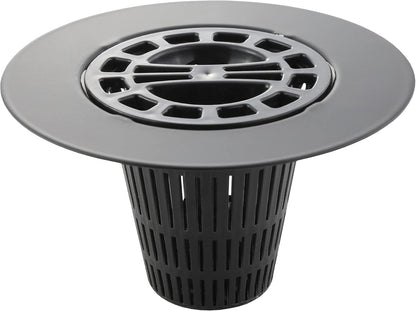 Danco Shower Hair Catcher Baskets, 6-Pack, Black (10739P)