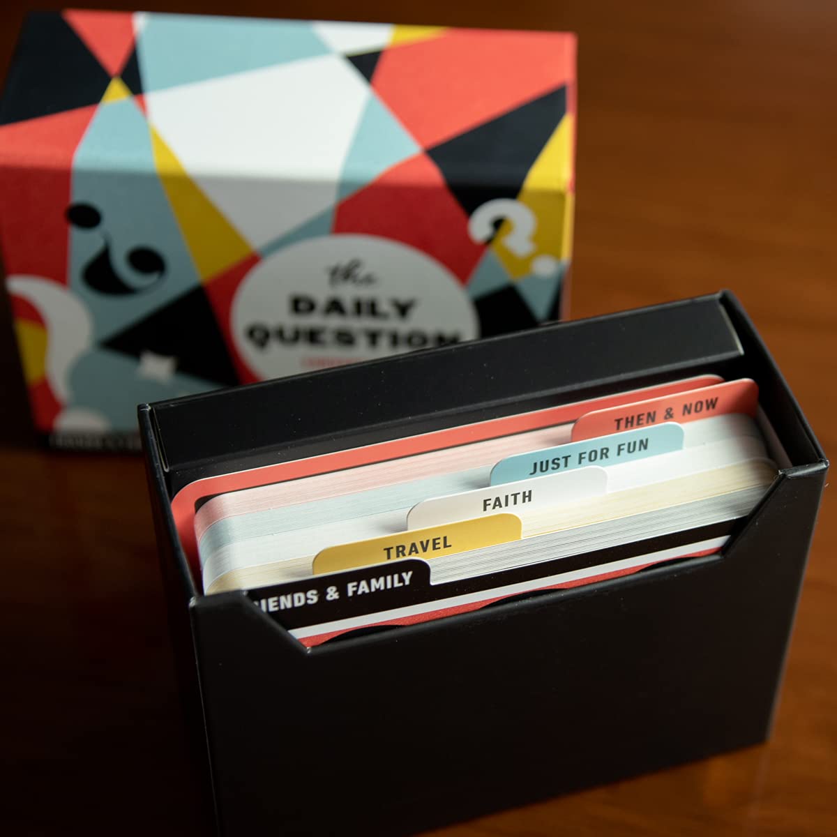 The Daily Question Conversation Card Set: 100 Meaningful Questions to Start Discussions Around the Table or Anywhere: Card Games