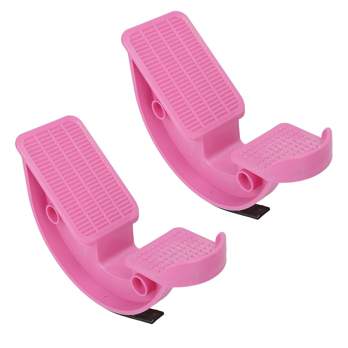 2pcs Calf Stretcher Slant Board, Anti Slip Foot Rocker Ankle Exerciser Leg Muscle Stretching Equipment for Achilles Tendinitis, Plantar Fasciitis Pain Relief and Tight Calves(Pink)