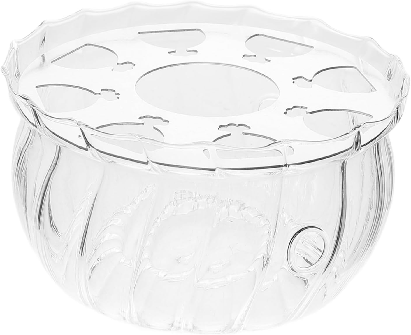 Alipis Tealight Teapot Warmer Elegant Glass Heater Base for Teapots Versatile Candle Holder for Tea and Soups Easy to Clean Design Modern Aesthetic for Any Occasion