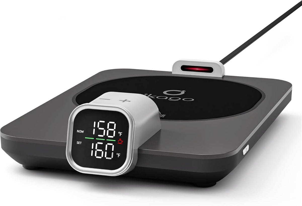 IKAGO Coffee Mug Warmer for Desk, 1°F Precision Control, Smart Cup Heater