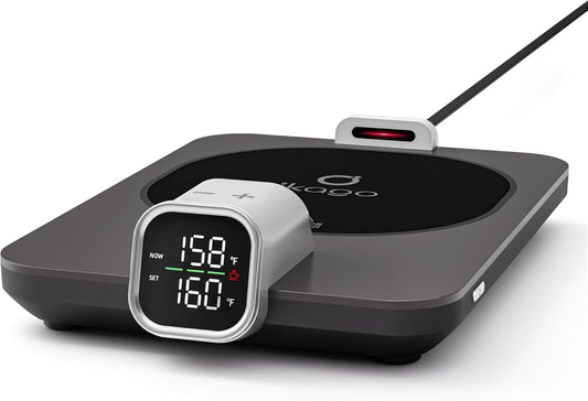IKAGO Coffee Mug Warmer for Desk, 1°F Precision Control, Smart Cup Heater