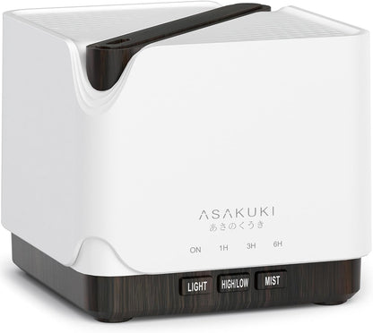 ASAKUKI Essential Oil Diffuser for Home Large 700 ml Humidifier