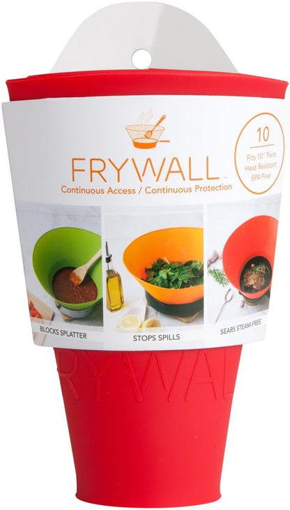 10 (Medium) - Red - Splatter Guard, as Seen on Shark Tank