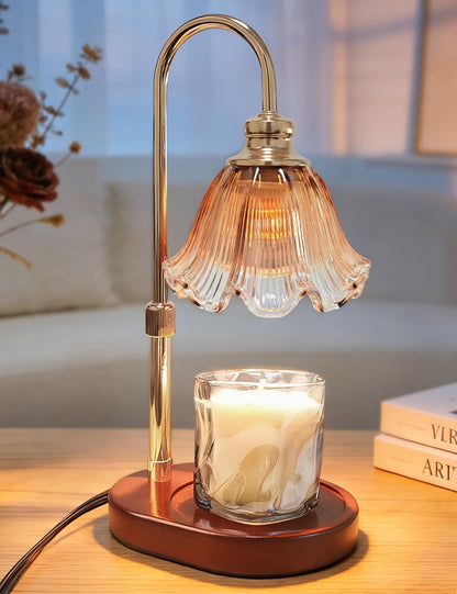 Candle Warmer Lamp with Timer, Christmas Decorations Indoor, Birthday Gifts for Women Mom, Warming Gifts for Office, Dorm, Apartment & New Home Decor