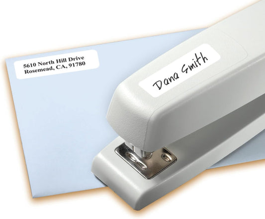 Avery® Self-Adhesive Removable Labels, 0.5 x 1.75 Inches, 840 Per Pack, White Label Stickers (05422)